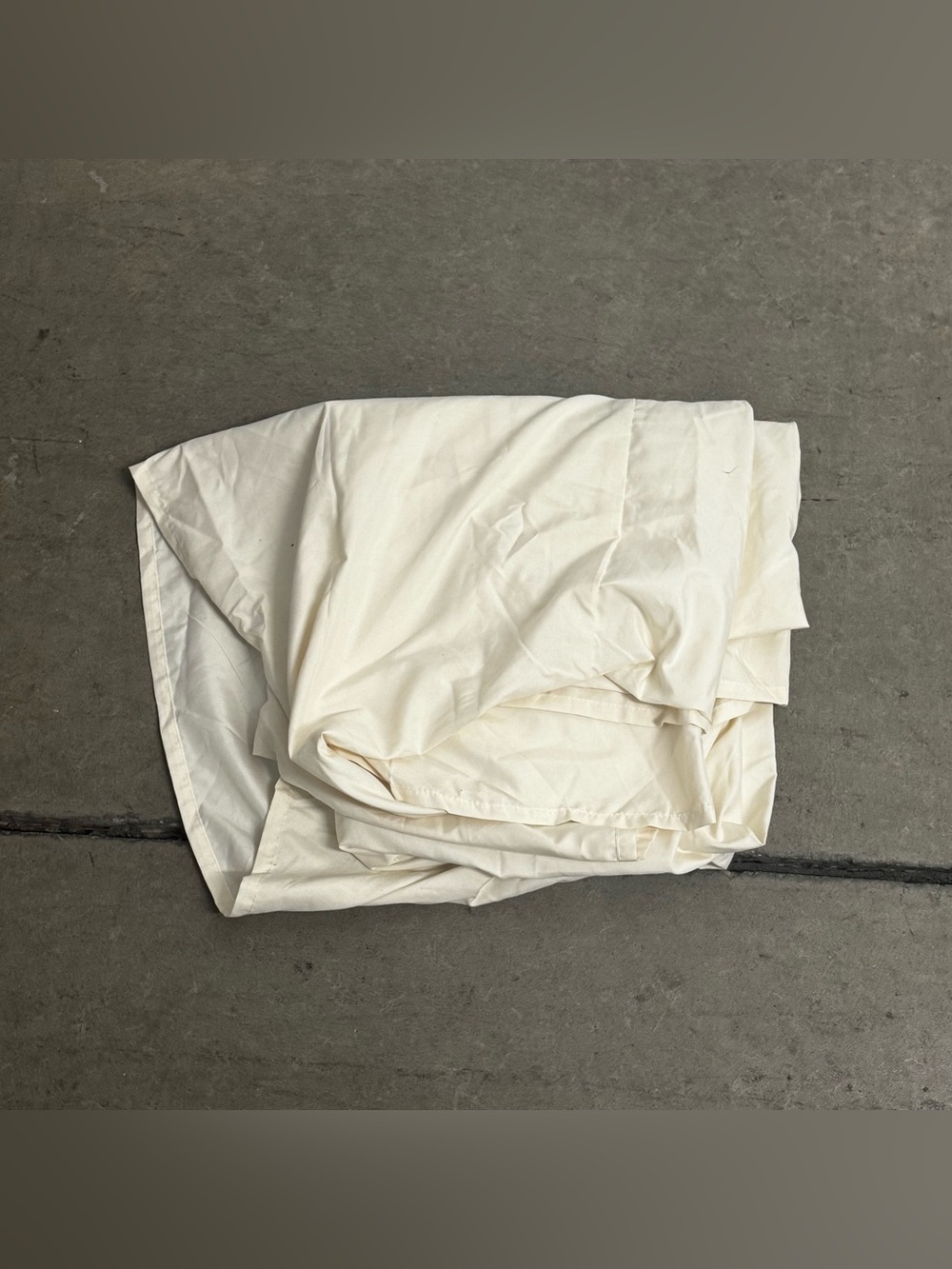 Cream Cotton Bedding Duvet Cover - Soft Lightweight Comfort